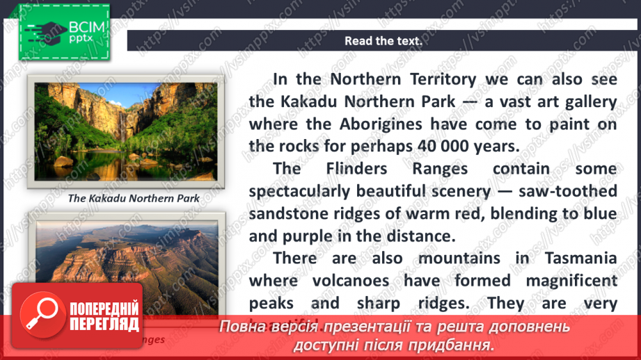 №065 - Fact File. Australia. The Mountains.12