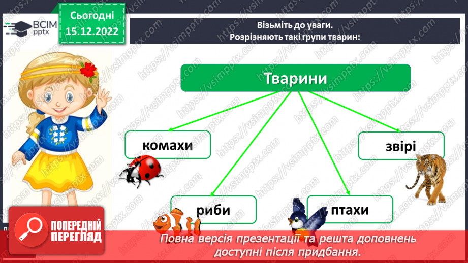 №0054 - Різноманітність тварин. Дикі та свійські тварини6 №0054 - Різноманітність тварин. Дикі та свійські тварини6