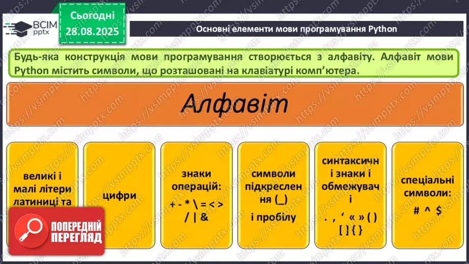 №006 - Інструктаж з БЖД. Основні елементи мови програмування Python.6 №006 - Інструктаж з БЖД. Основні елементи мови програмування Python.6