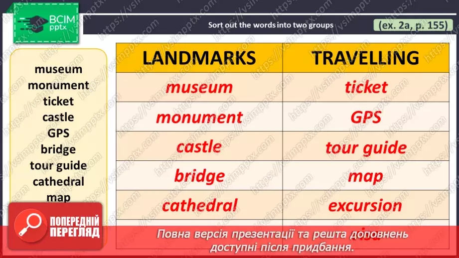 №116 - ГР1,2,3,4  Що можна побачити й зробити? Узагальнення вивченого протягом теми. What Is There to See and Do? Look Back.6 №116 - ГР1,2,3,4  Що можна побачити й зробити? Узагальнення вивченого протягом теми. What Is There to See and Do? Look Back.6