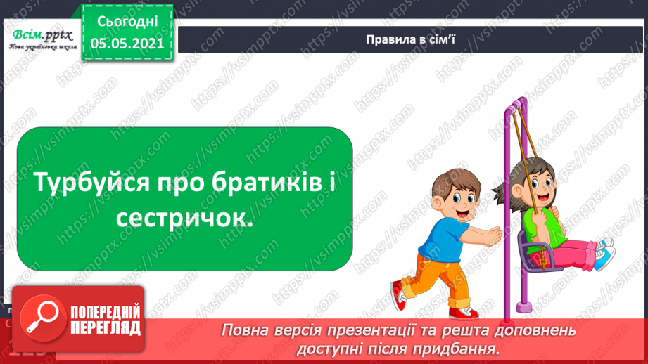 №081 - Ти і твоя родина. Правила поведінки в сім’ї16