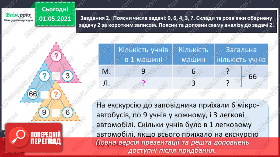 №075 - Знайомимось із задачами на знаходження суми двох добутків27 №075 - Знайомимось із задачами на знаходження суми двох добутків27