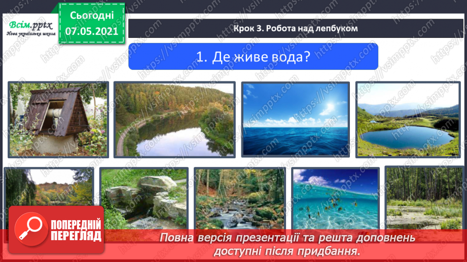 №026 - Створення лепбука «Кругообіг води в природі».11
