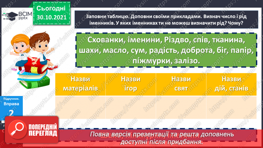 №055 - Іменник як самостійна частина мови.12 №055 - Іменник як самостійна частина мови.12