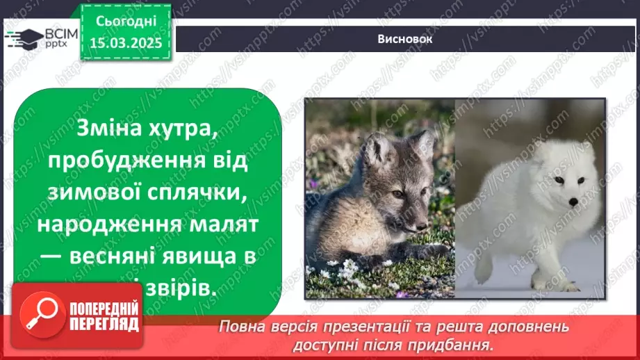 №0079 - Які зміни в житті звірів навесні17 №0079 - Які зміни в житті звірів навесні17