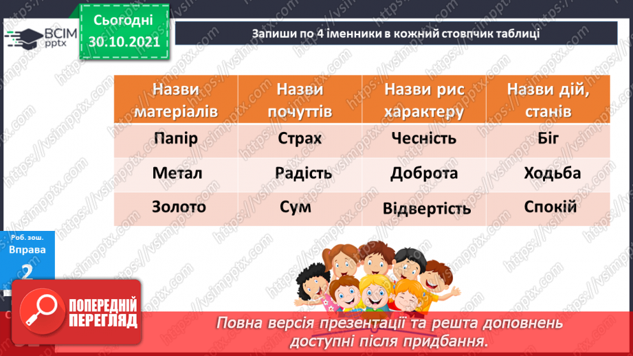 №055 - Іменник як самостійна частина мови.19 №055 - Іменник як самостійна частина мови.19