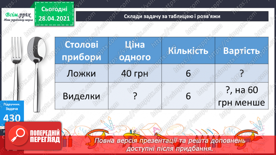 №127 - Ділення двоцифрових чисел на одноцифрове. Порівняння виразів.22