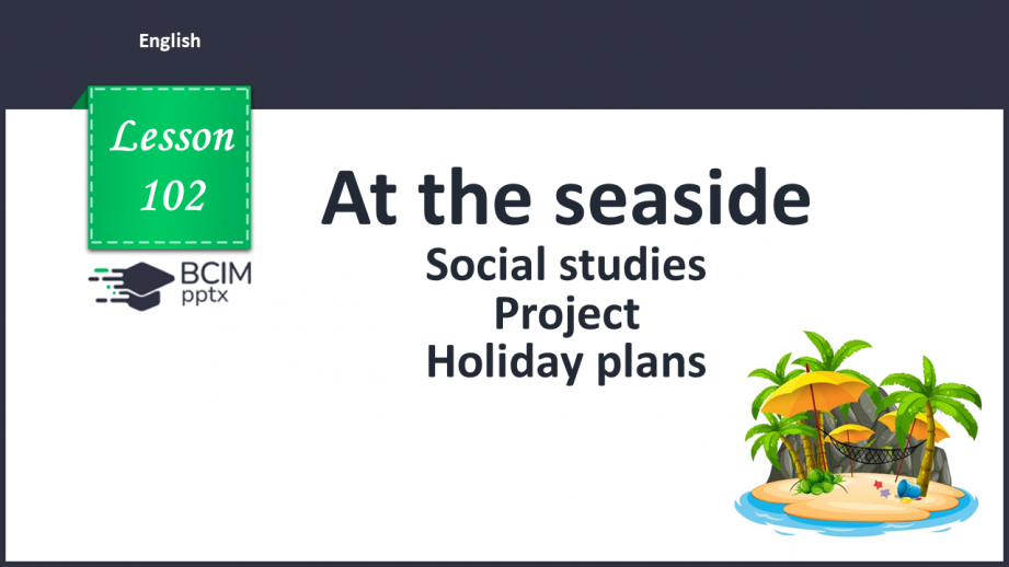 №102 - At the seaside. Sociable studies. Project. Holiday plans.0 №102 - At the seaside. Sociable studies. Project. Holiday plans.0
