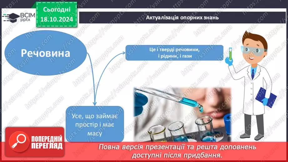 №009 - Аналіз діагностувальної роботи. Робота над виправленням та попередженням помилок.  Первинні відомості про будову атома: ядро та електрони.3