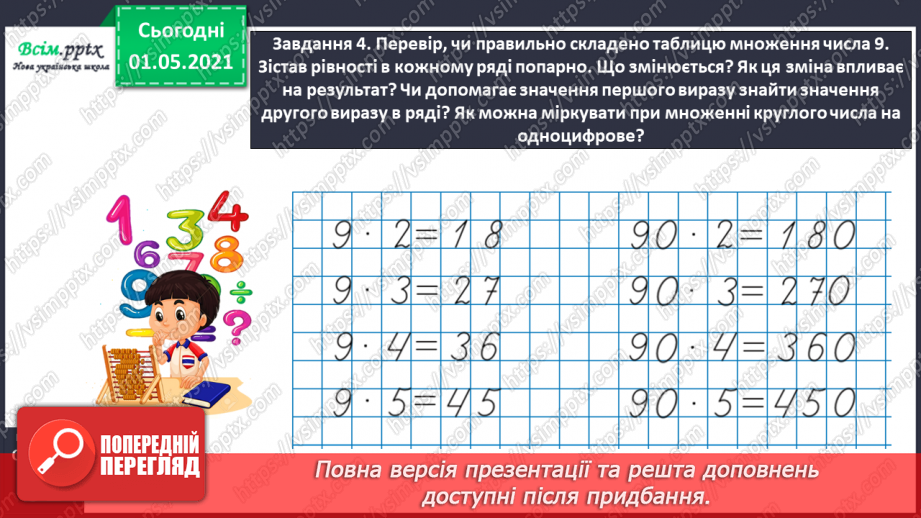 №095 - Відкриваємо спосіб множення і ділення круглих чисел24 №095 - Відкриваємо спосіб множення і ділення круглих чисел24