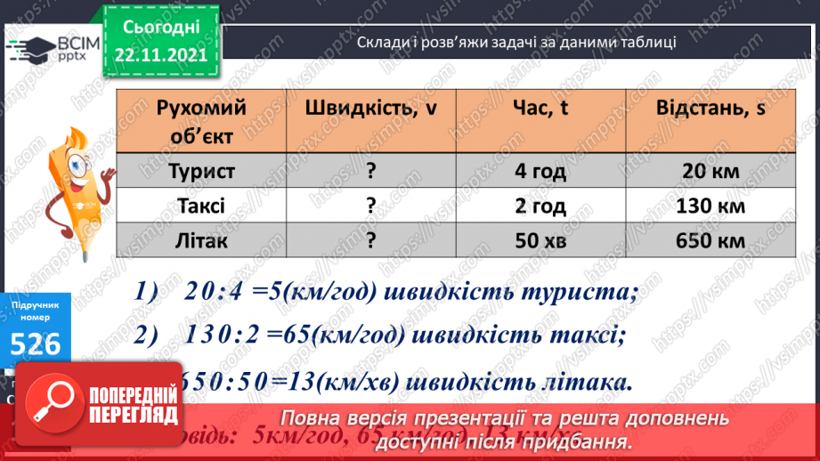 №066 - Рівномірний прямолінійний рух: поняття середньої швидкості. Прості задачі на рух.14 №066 - Рівномірний прямолінійний рух: поняття середньої швидкості. Прості задачі на рух.14