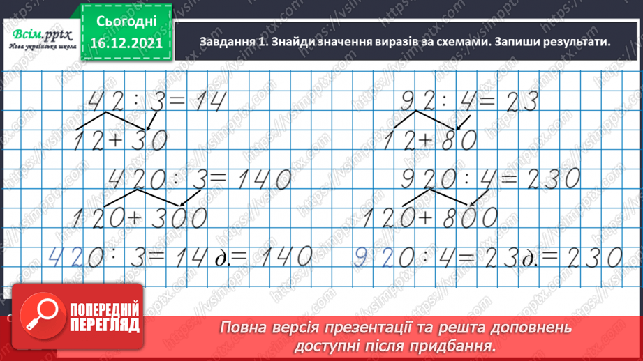 №142 - Виконуємо ділення круглого числа на одноцифрове двома способами10 №142 - Виконуємо ділення круглого числа на одноцифрове двома способами10