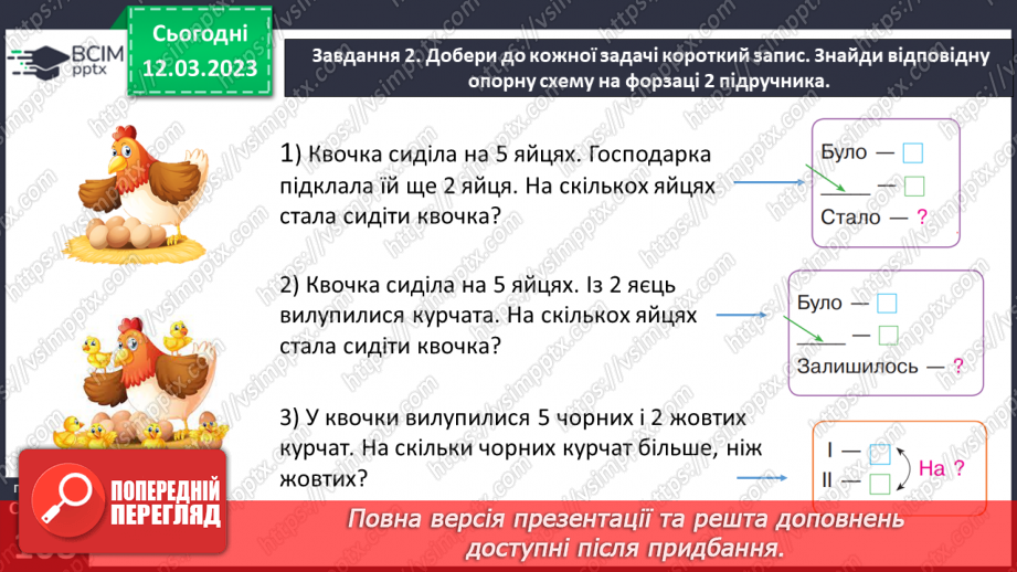 №0105 - Записуємо задачу коротко. Опорна схема задачі.28