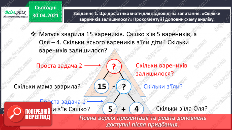 №046 - Знайомимося зі складеною задачею26