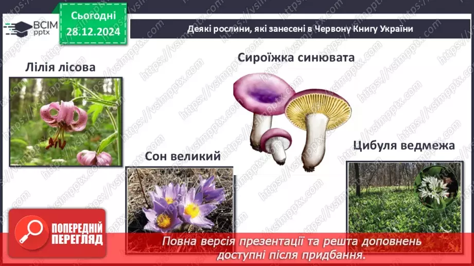 №057 - Проводимо дослідження. Які рослини і тварини нашого краю занесені в Червону книгу України.12 №057 - Проводимо дослідження. Які рослини і тварини нашого краю занесені в Червону книгу України.12