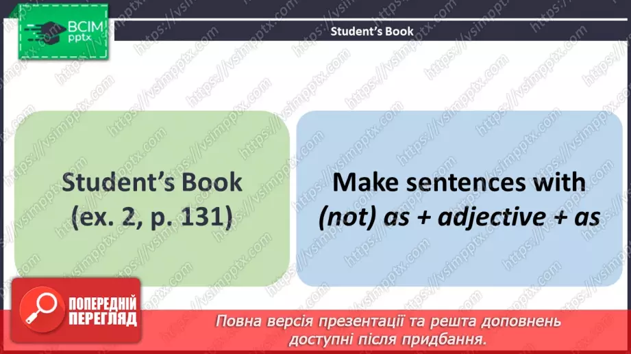 №099 - ГР4 Порівнюємо речі. Вдосконалення граматичних навичок.  Comparing Things. Grammar.7 №099 - ГР4 Порівнюємо речі. Вдосконалення граматичних навичок.  Comparing Things. Grammar.7