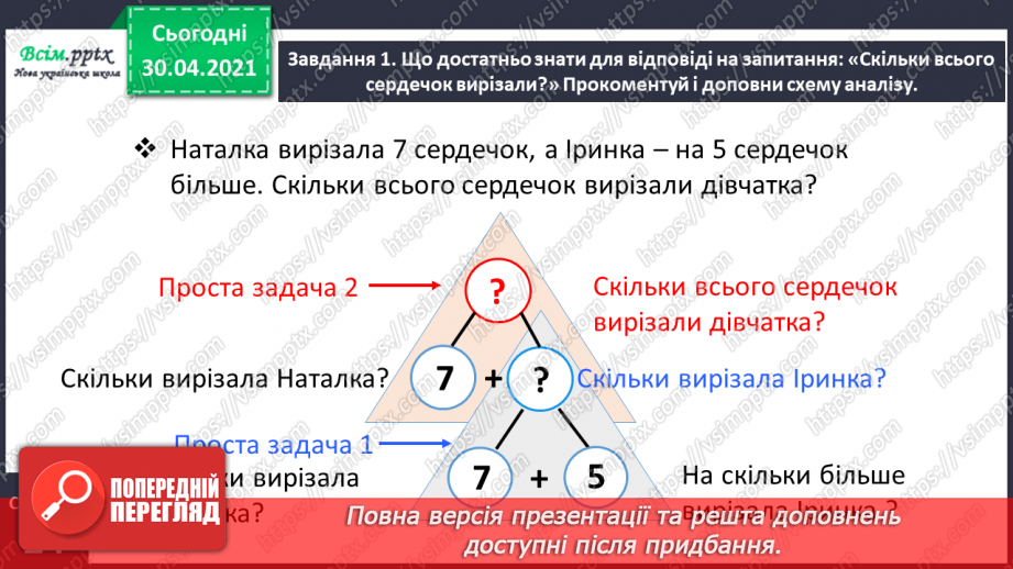 №046 - Знайомимося зі складеною задачею14