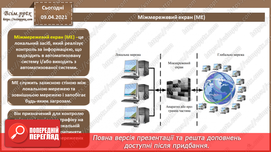 №10 - Керування механізмами захисту. Виявлення атак. Захист периметра комп'ютерних мереж.Міжнародні стандарти інформаційної безпеки24