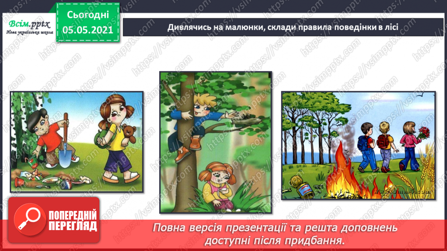 №050 - Природні угруповання. Природне угруповання — ліс.31