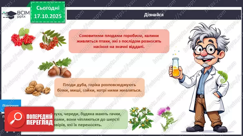 №026 - Досліджуємо як поширюються плоди та насіння в природі.15 №026 - Досліджуємо як поширюються плоди та насіння в природі.15