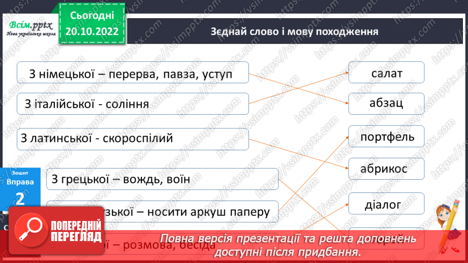 №033 - Власне українські слова та слова з інших мов21 №033 - Власне українські слова та слова з інших мов21