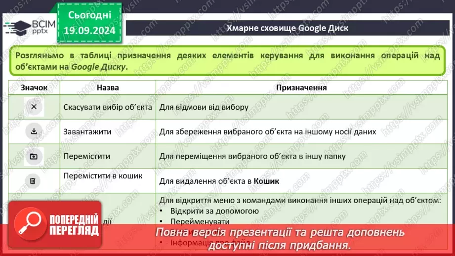 №09 - Хмарні сервіси. Онлайн-перекладачі. Сервіси Google. Синхронізація файлів27