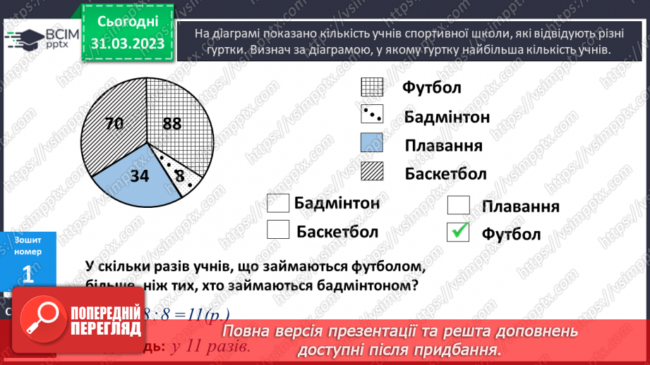 №148-149 - Обчислення часток. Кругові діаграми21 №148-149 - Обчислення часток. Кругові діаграми21