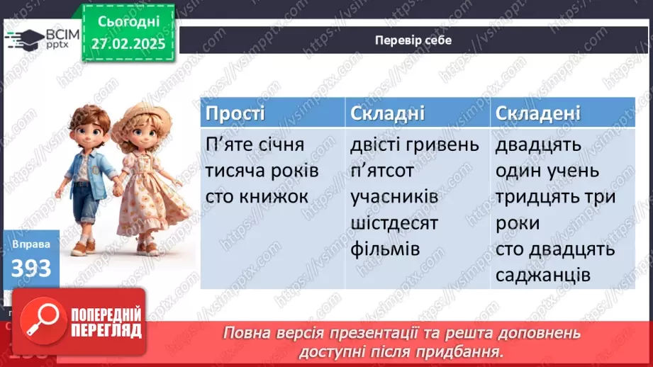 №0098 - Числівники кількісні й порядкові, прості, складні і складені21