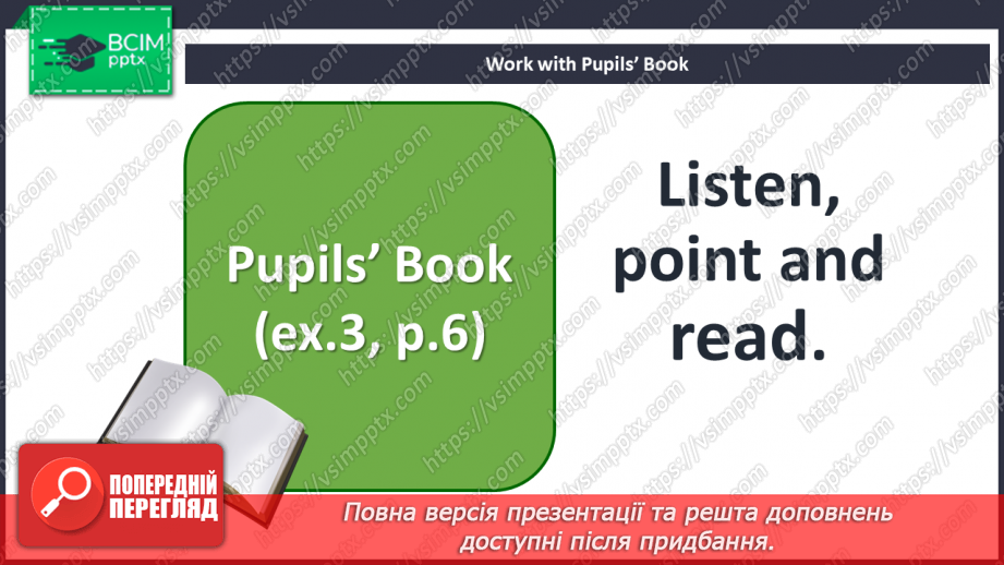 №002 - Hello! Actions. Numbers. “Sit down!”, “Don’t stand up!”, “Open your book!”, “Don’t close your book!”, “1-100”.4