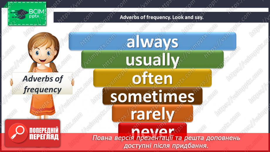 №009 - Come to my house. Adverbs of frequency (always, usually, often, sometimes, rarely, never).4