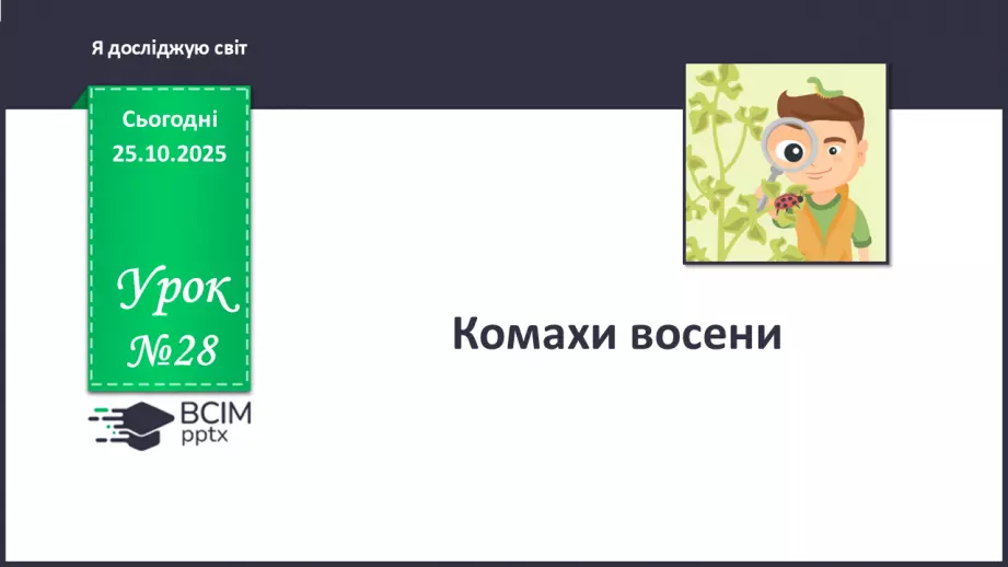 №028 - Комахи восени.0 №028 - Комахи восени.0