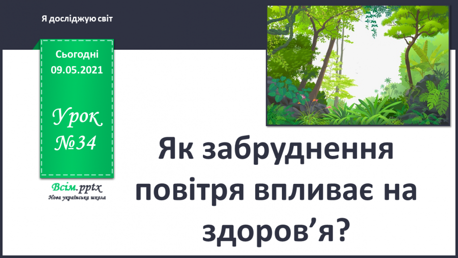 №034 - Як забруднення повітря впливає на здоров’я?0