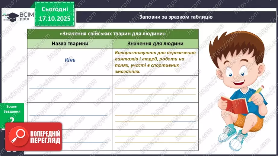 №027 - Дикі та свійські тварини.18 №027 - Дикі та свійські тварини.18