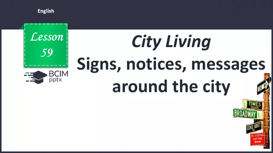№059 - Signs, notices, messages around the city0