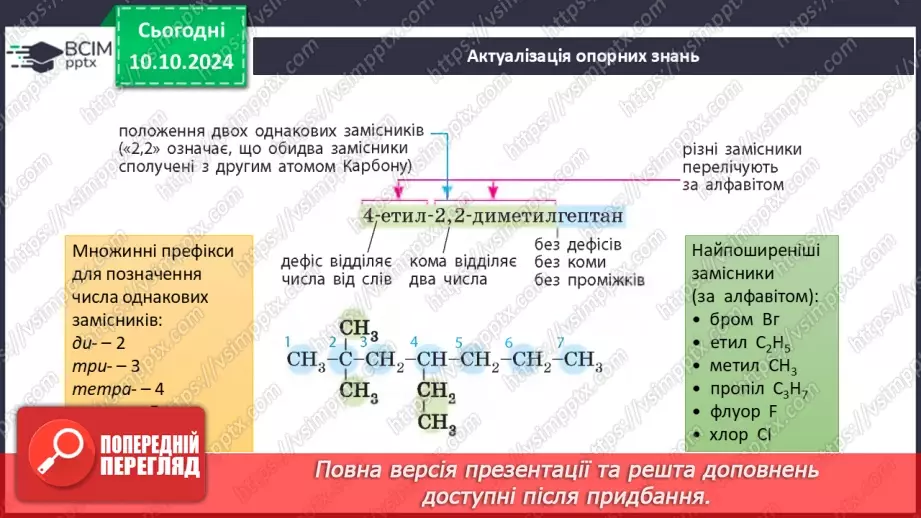 №08 - Фізичні та хімічні властивості алканів.2