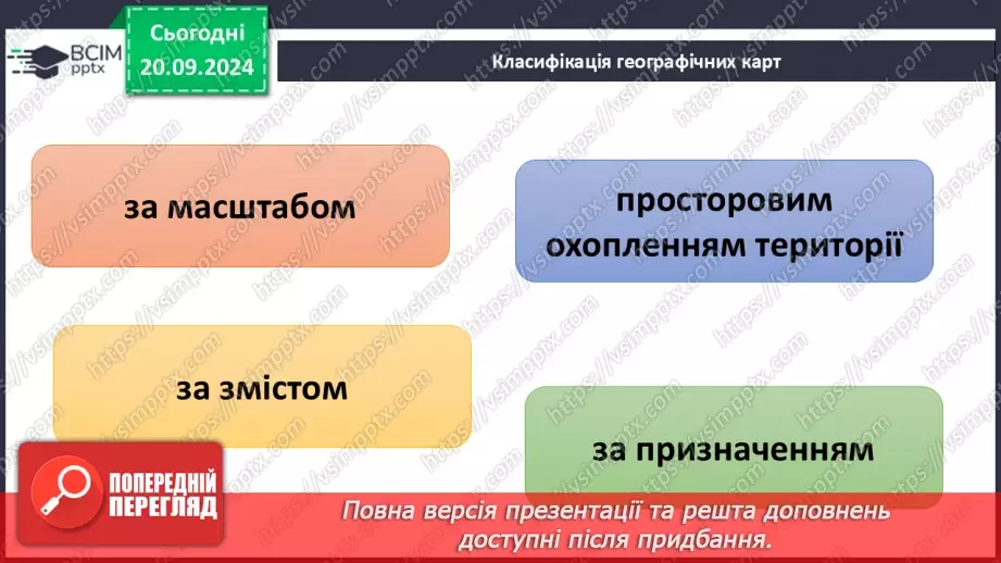 №09 - Узагальнення вивченого з розділу «Картографічне зображення Землі»11