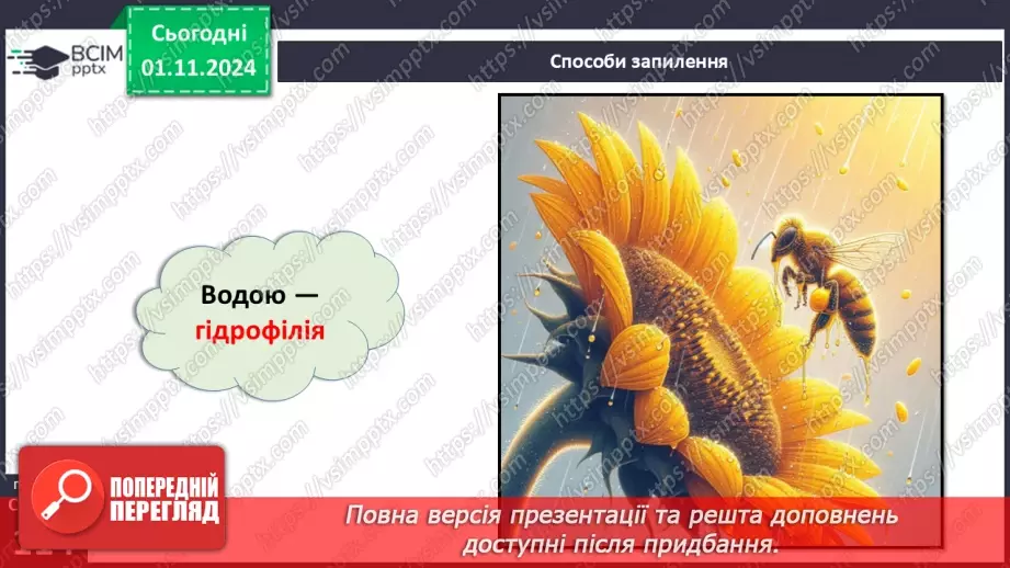 №33 - Квіткові. Квітка і суцвіття. Запилення (продовження).9 №33 - Квіткові. Квітка і суцвіття. Запилення (продовження).9