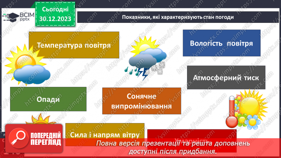 №36-37 - Чому на Землі різний клімат. Клімат. Кліматична карта світу, України. Ресурси атмосфери. Робота з кліматичними картами.4