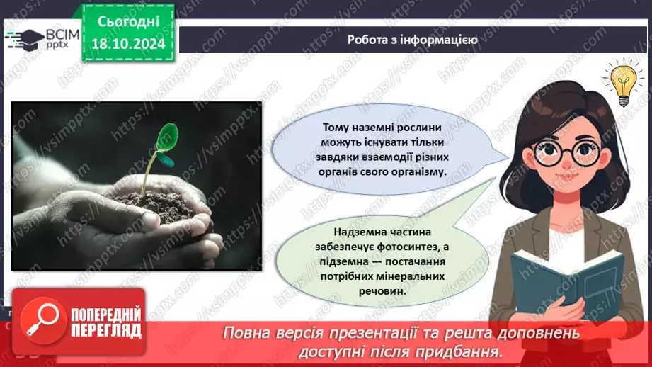 №27 - Рослина цілісний організм. Взаємозв'язки органів рослин.12 №27 - Рослина цілісний організм. Взаємозв'язки органів рослин.12