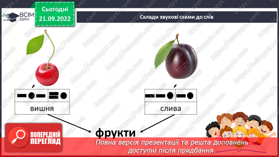 №041 - Читання. Звук [и]. Буква и, И. Один предмет – багато предметів. Робота з дитячою книжкою.20