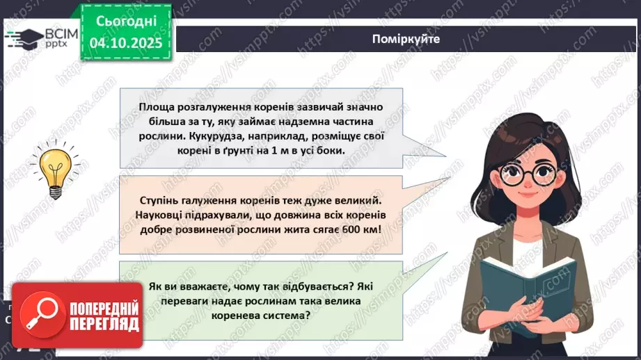 №021 - Покритонасінні рослини: тканини та будова кореня17 №021 - Покритонасінні рослини: тканини та будова кореня17
