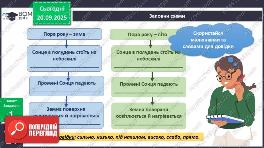 №015 - Обертання Землі навколо Сонця. Пори року.9 №015 - Обертання Землі навколо Сонця. Пори року.9