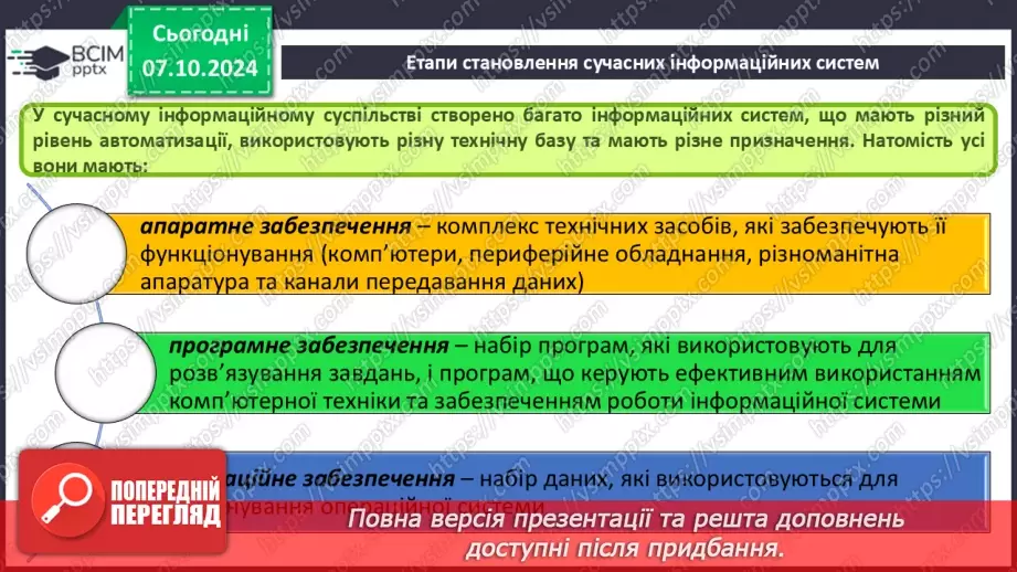 №03 - Інформаційні системи як важливі складники й ознаки сучасного суспільства.21