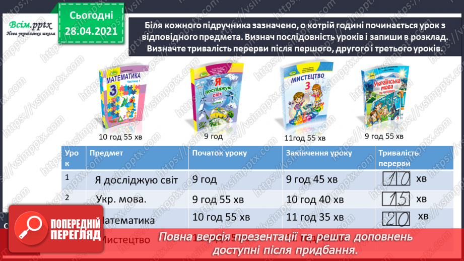 №025 - Таблиця множення і ділення числа 5. Спрощення виразів й обчислення їх значення. Задачі на знаходження частини від числа.24