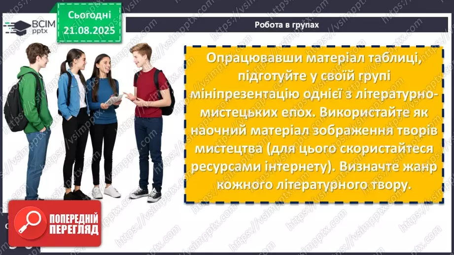 №01 - П/О. ГР1, ГР2, ГР3, ГР4. Художній твір в історико-культурному контексті доби.7 №01 - П/О. ГР1, ГР2, ГР3, ГР4. Художній твір в історико-культурному контексті доби.7
