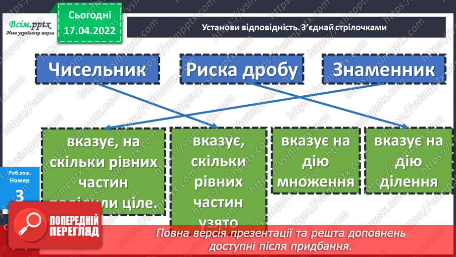 №147 - Частини. Поділ на рівні частини. Дріб з чисельником 1 .29 №147 - Частини. Поділ на рівні частини. Дріб з чисельником 1 .29