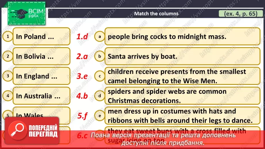 №045 - ГР3 Традиції святкування в різних країнах.  Розвиток навичок читання.18 №045 - ГР3 Традиції святкування в різних країнах.  Розвиток навичок читання.18