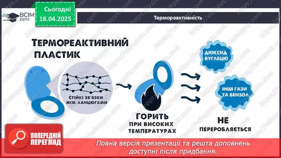 №31 - Високомолекулярні сполуки. Полімерні матеріали. Пластмаси17 №31 - Високомолекулярні сполуки. Полімерні матеріали. Пластмаси17