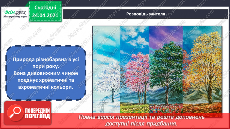 №03 - Кольоровий водограй. Палітра. Предметні кольори. Створення кольорової композиції з улюблених квітів (акварель)4