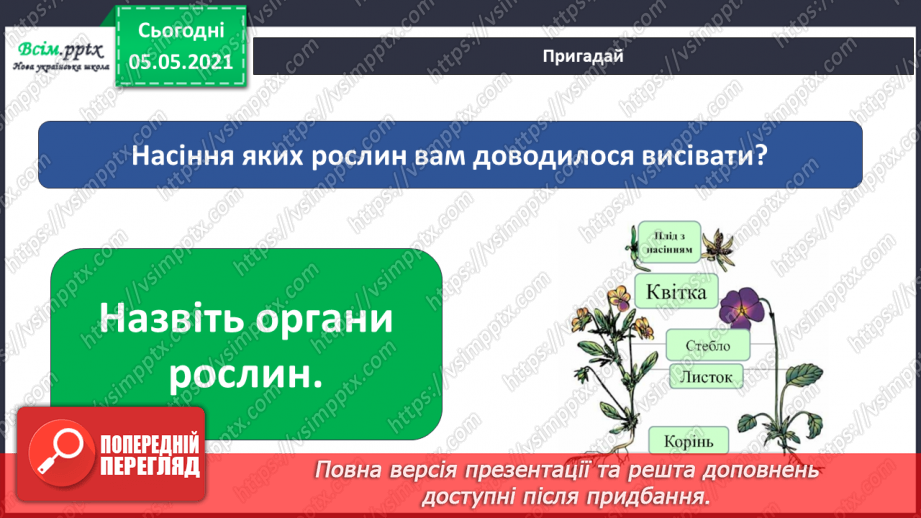 №035 - Сторінка дослідників. Як виростити нову рослину. Умови проростання насіння5 №035 - Сторінка дослідників. Як виростити нову рослину. Умови проростання насіння5